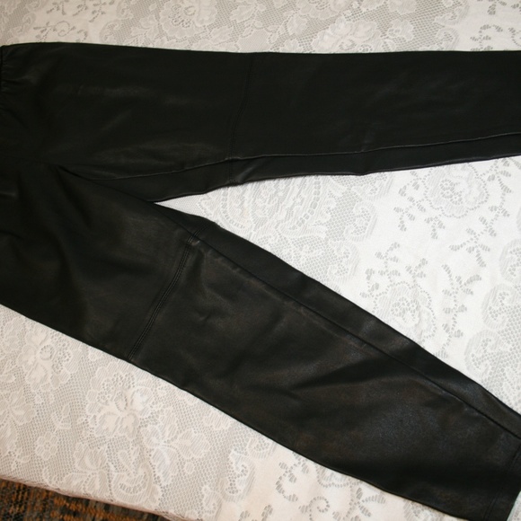🌟H by Halston  Stretch Leather Leggings💕 - Picture 2 of 8